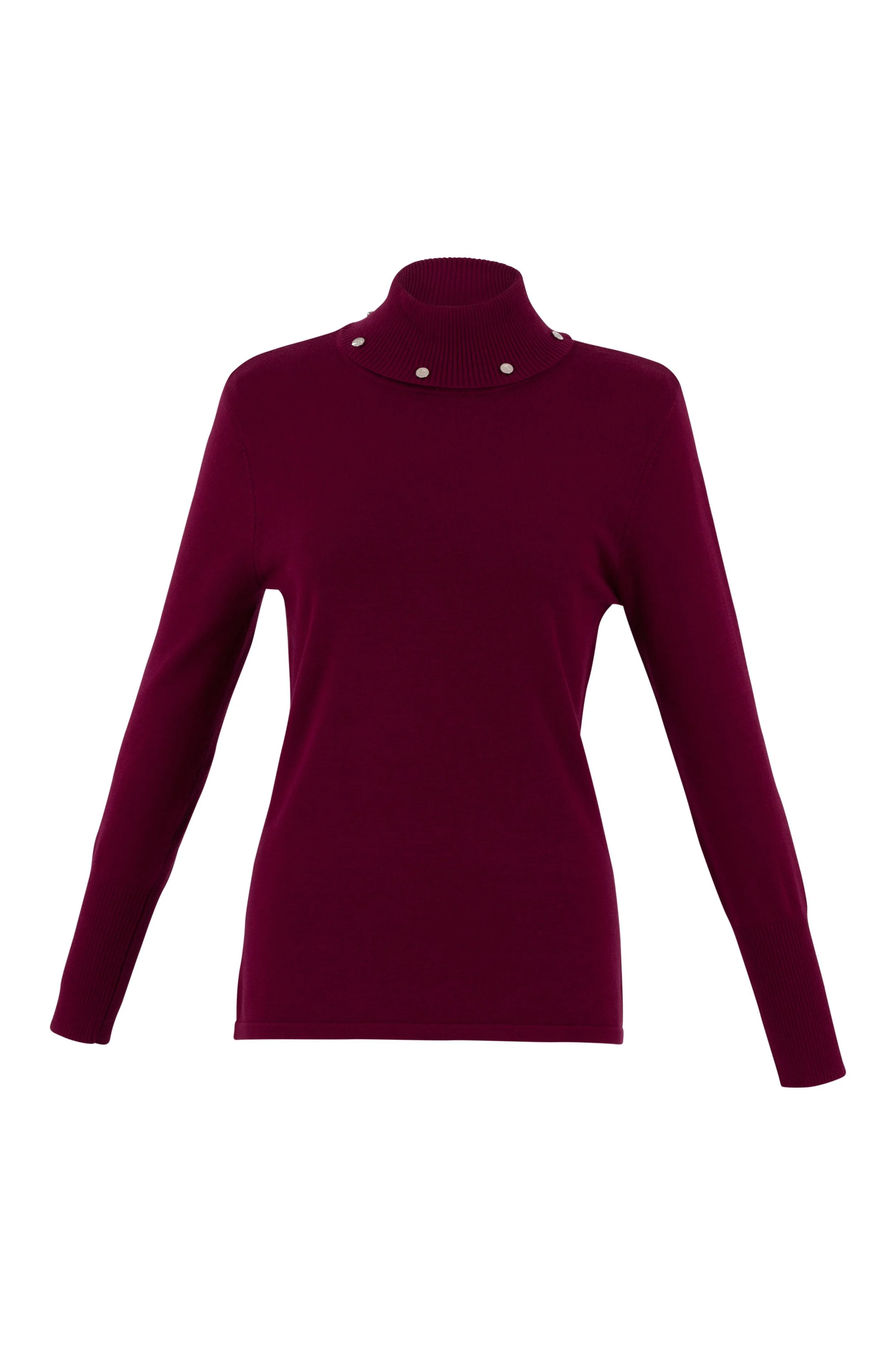 Berry polo neck best sale